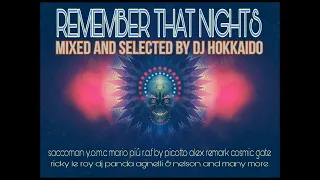 DANCE.PROGRESSIVE.TECHNO 90/2000 (REMEMBER THAT NIGHTS) DJ HOKKAIDO