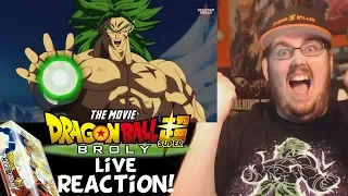 Dragon Ball Super Broly | FULL FAN MOVIE | English DUB REACTION!!! & DBS TCG LIVE OPENING!