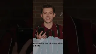 Tom Holland reacts to mean tweets. #shorts #tomholland #spiderman