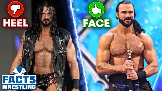 5 WWE Wrestlers Who Are Better As A Face Than A Heel