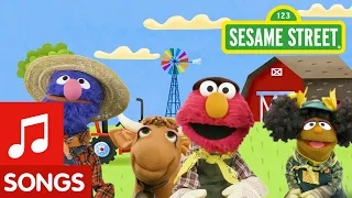 Sesame Street: Animals on the Farm | Wheels on the Bus Remix #2