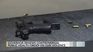 New Mexico governor renews public health order on gun violence