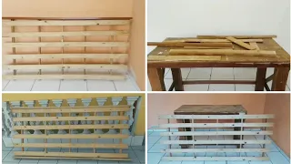 8 Móveis Que Eu Fiz Usando Estrado De cama|Reciclagem de madeira|Faça Você Mesmo|Sandra Batista