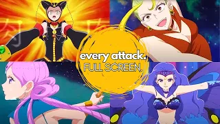 Sailor Moon Cosmos - EVERY Sailor Animamates Attack (Full Screen)
