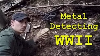 Metal Detecting WW2 Hürtgen Forest - German Position - Battlefield Relics