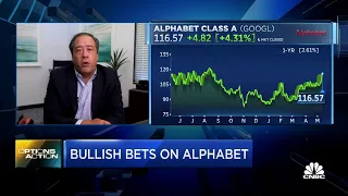 Options Action: Traders hoping for more upside out of Alphabet