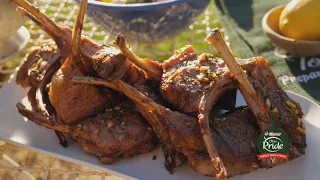 Jan Braai's Karoo Lamb Chops with Spekboom Salsa