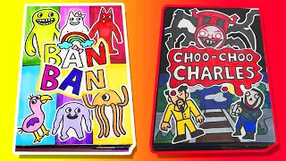 Garten of Banban Game Book🎨 vs Choo Choo Charles Game Book🚂😈