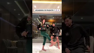 JOGADINHA DO PAQUETÁ 🕺🏻🕺🏻🕺🏻 #lucaspaqueta #paqueta #flamengo#dancinha #viral #shorts