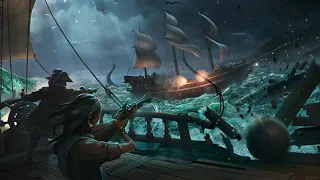 Insane Mid- Air Shot in Pirate Video Game