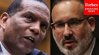 Burgess Owens Asks Cardona If He'd 'Force' His Own Daughter To Change In Locker Room With Transwoman