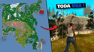 Este Mod AÑADE todo Estados Unidos a GTA San Andreas ! GTA Stars and Stripes 🗽