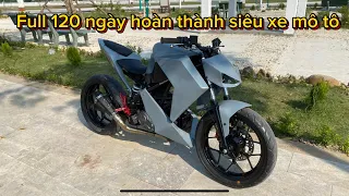 Hoàn thành 120 ngày chế tạo chiếc xe dị nhất hành tinh / Complete 120 days of building a supercar