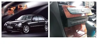 Mercedes W211 Как Правильно Снять CD Чейнджер/ How to remove the CD changer on a Mercedes w211