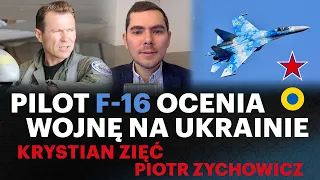 Walka o niebo nad Ukrainą. Polski pilot F-16 ocenia - Krystian Zięć i Piotr Zychowicz