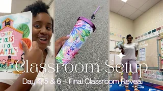 Classroom Setup Day 4,5&6 | Finishing Touches + Final Classroom Reveal | Dinosaurs Pre K Class Theme