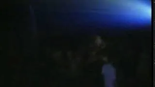 The Prodigy Tribal Gathering 95 - Exclusive Clip!  Crazy guy jumps on stage knocks Liam off