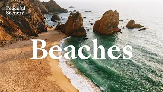 Beautiful BEACHES 4K - Relaxation UHD Aerial - Discover the Awe-Inspiring Wonders of the World