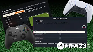 META Controller N' Camera Settings | FIFA 23