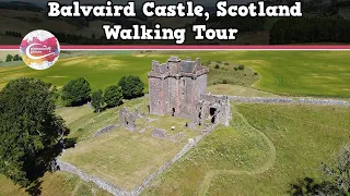 BALVAIRD CASTLE, SCOTLAND  |  Visiting a Late Medieval Scottish Tower House  |  Walking Tour