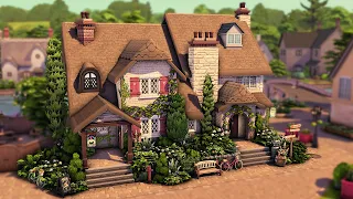 English Pub and Café | The Sims 4 Speed Build