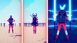 EVOLUTION OF SWORDCASTER - Totally Accurate Battle Simulator TABS