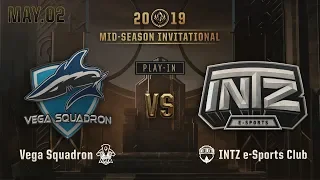 Vega Squadron vs INTZ e-Sports Club (MSI PLAY-IN 하이라이트/19.05.02)[2019 MSI]