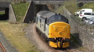 Trains at Blaenau Ffestiniog 20 & 21/04/2021 Class 37, 97, 150 - I like Transport