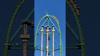 The tallest roller coaster in the world! Kingda Ka at Six Flags Great Adventure #mitchbeachfun