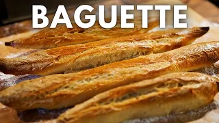 How to make Crispy & Extra Crusty French Baguettes