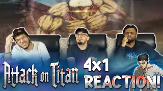 Attack on Titan | 4x1 | "The Other Side of the Sea" | REACTION + REVIEW!