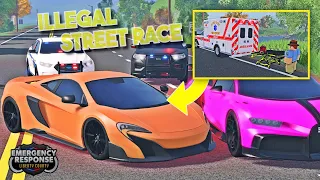Illegal Street Race Ends in *CRASH*.. | Emergency Response: Liberty County