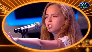 SIMPLY THE BEST! NAIALA Gets A GOLDEN TICKET Singing In SPANISH! | Castings 7 | Idol Kids 2020