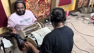 "Brotherly Grooves: Tabla-Dholak Recording Session 🥁🎶 #NewPatterns"
