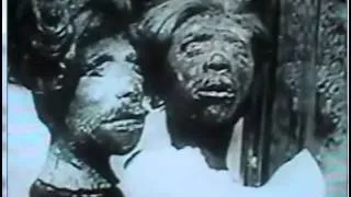 Film footage of concentration camp