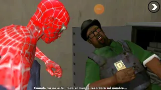 Spider-Man (CJ) Vs Big Smoke [GTA San Andreas]