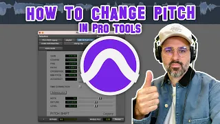 How to Change Pitch in Pro Tools