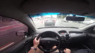 POV - PEUGEOT 206 1.4 2008 [Driving]