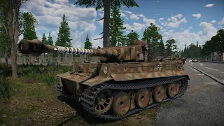 War Thunder Realistic Battle Tiger I H Rampage