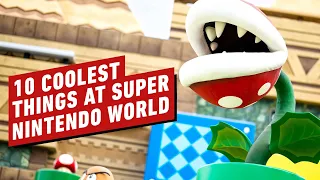 10 Coolest Things We Found at Super Nintendo World Hollywood