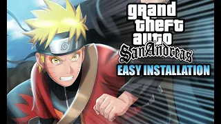 How To Download NARUTO Mod in GTA SA (PROOF)