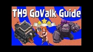 HOW TO DO TH9 GO VALK STRATEGY FOR PUSHING TO TITAN!!
