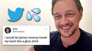 James McAvoy Reads Thirst Tweets