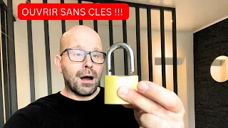 Ouvrir UN CADENAS sans clés | crochetage