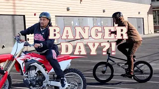 Tow-in BANGER with a 450!!