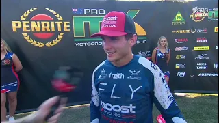 Australian #promx 24 R4 Maitland MX1 Moto 2 3 Highlights #penriteoil #sbs