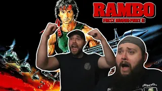 RAMBO: FIRST BLOOD PART II (1985) TWIN BROTHERS FIRST TIME WATCHING MOVIE REACTION!