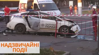 ДТП в Одессе: авто патрульных влетело в бус, есть пострадавшие