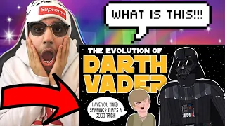 The Evolution Of Darth Vader / Anakin Skywalker (Animated) | Reaction!