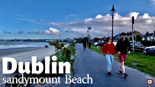 Sandymount Beach| Dublin Ireland | 4K Walking tour| Travel with Atiq